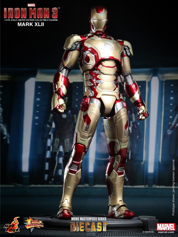 Hot Toys Iron Man 3 - Mark XLII MMS197D02