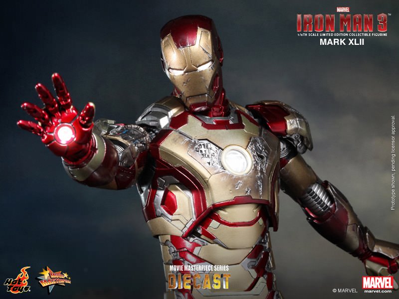 Hot Toys Iron Man 3 - Mark XLII MMS197D02