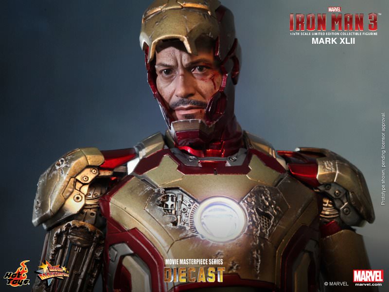 Hot Toys Iron Man 3 - Mark XLII MMS197D02