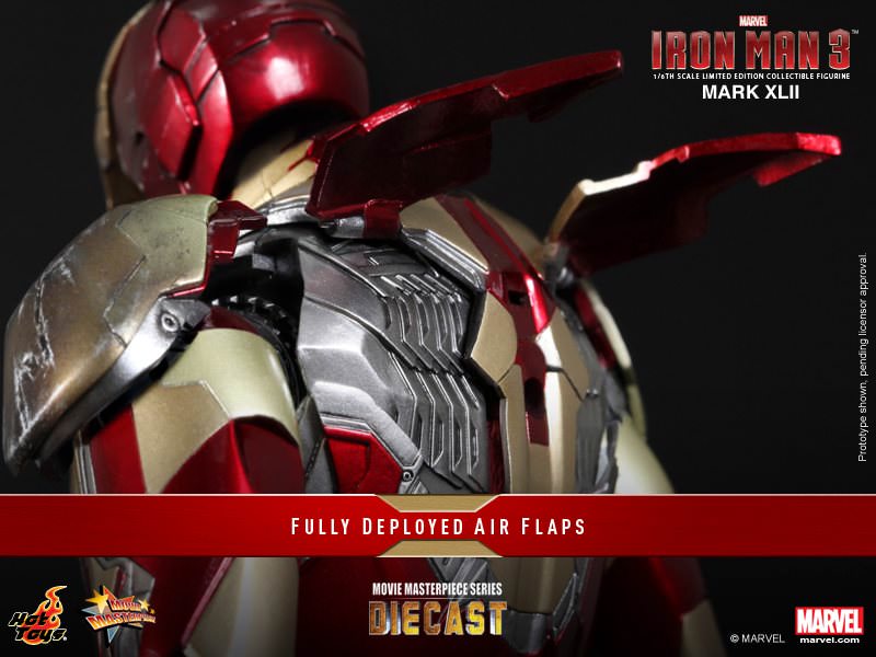 Hot Toys Iron Man 3 - Mark XLII MMS197D02