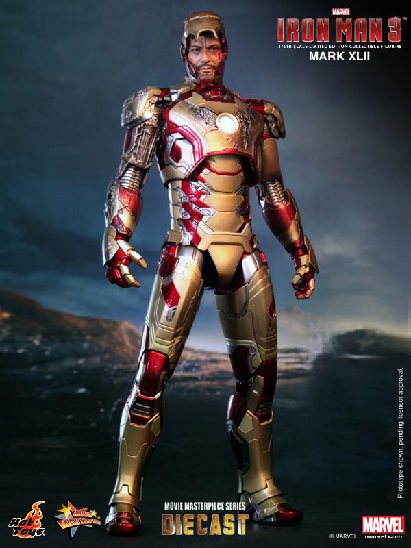 Hot Toys Iron Man 3 - Mark XLII MMS197D02