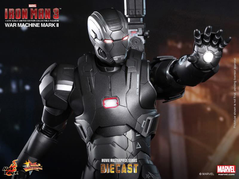 Hot Toys Iron Man 3 - War Machine Mark II MMS198D03 (Special Edition)