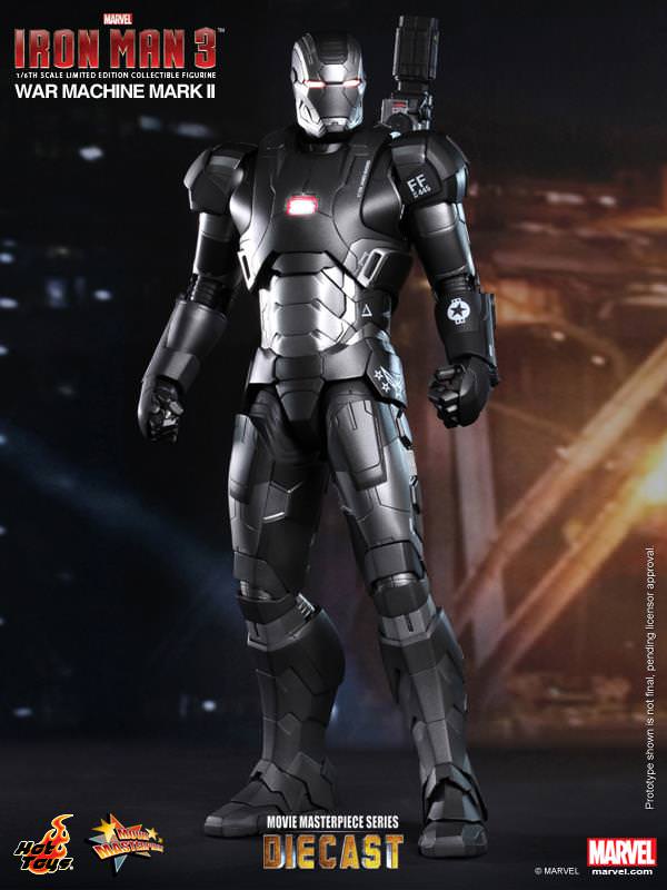 Hot Toys Iron Man 3 - War Machine Mark II MMS198D03 (Special Edition)