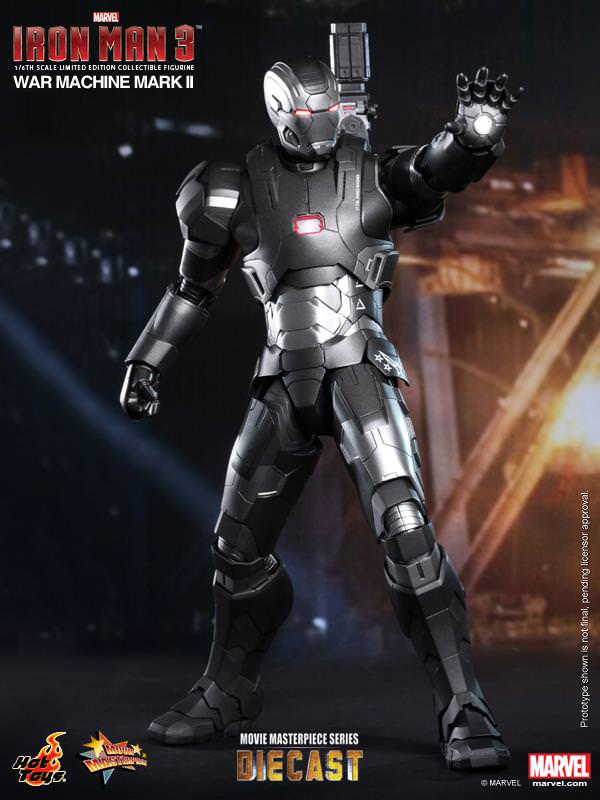 Hot Toys Iron Man 3 - War Machine Mark II MMS198D03 (Special Edition)