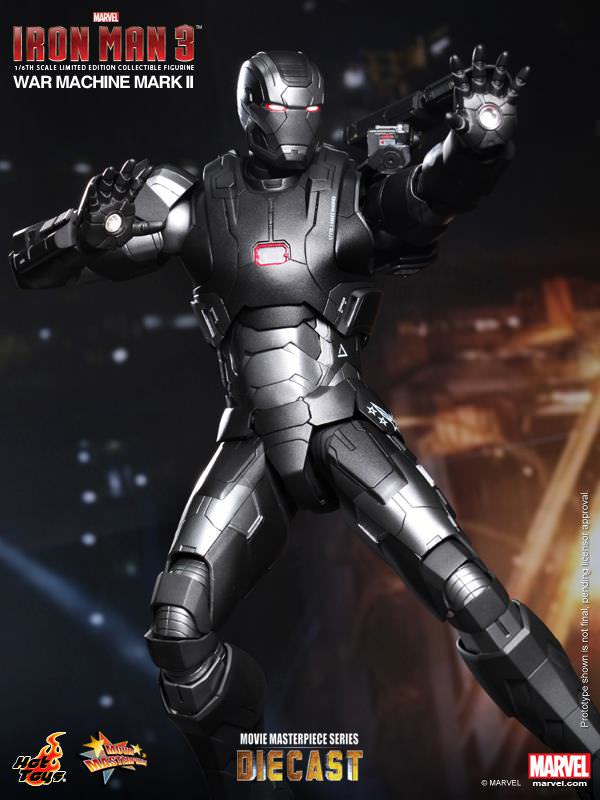 Hot Toys Iron Man 3 - War Machine Mark II MMS198D03 (Special Edition)