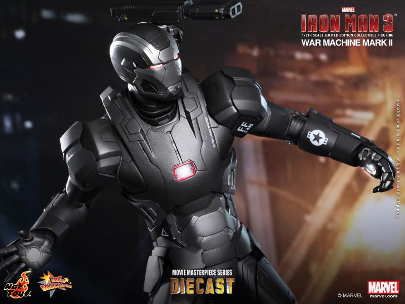 Hot Toys Iron Man 3 - War Machine Mark II MMS198D03 (Special Edition)