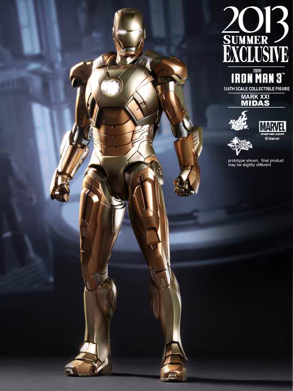 Hot Toys Iron Man 3 - Midas (Mark XXI) MMS208