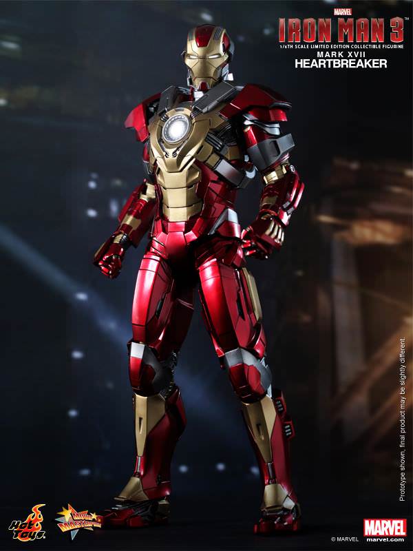 Hot Toys Iron Man 3 - Heartbreaker (Mark XVII) MMS212