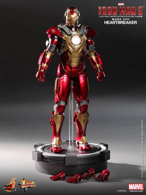 Hot Toys Iron Man 3 - Heartbreaker (Mark XVII) MMS212