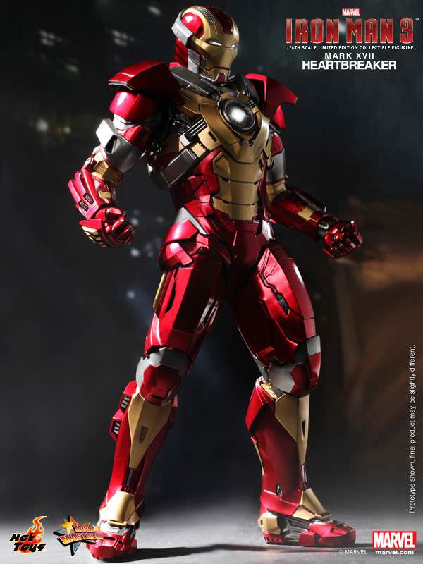 Hot Toys Iron Man 3 - Heartbreaker (Mark XVII) MMS212