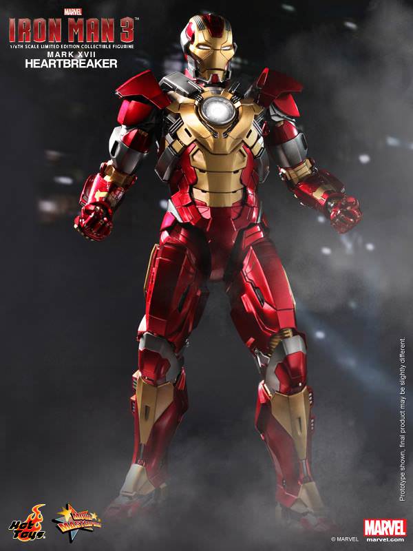 Hot Toys Iron Man 3 - Heartbreaker (Mark XVII) MMS212