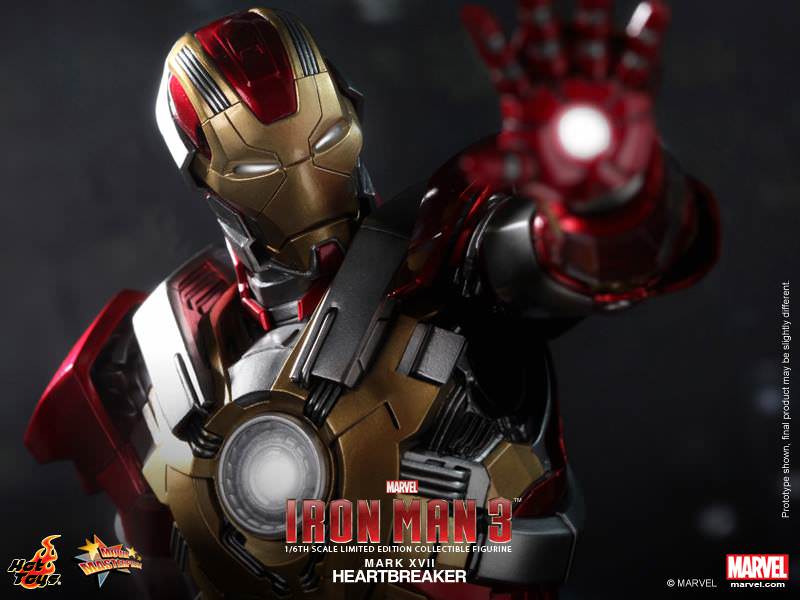 Hot Toys Iron Man 3 - Heartbreaker (Mark XVII) MMS212