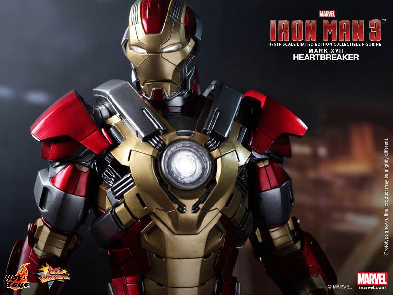 Hot Toys Iron Man 3 - Heartbreaker (Mark XVII) MMS212