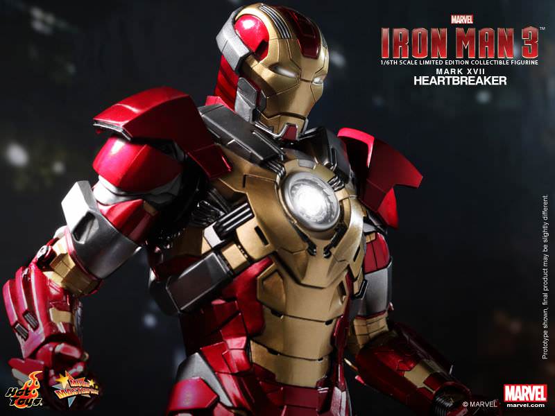 Hot Toys Iron Man 3 - Heartbreaker (Mark XVII) MMS212