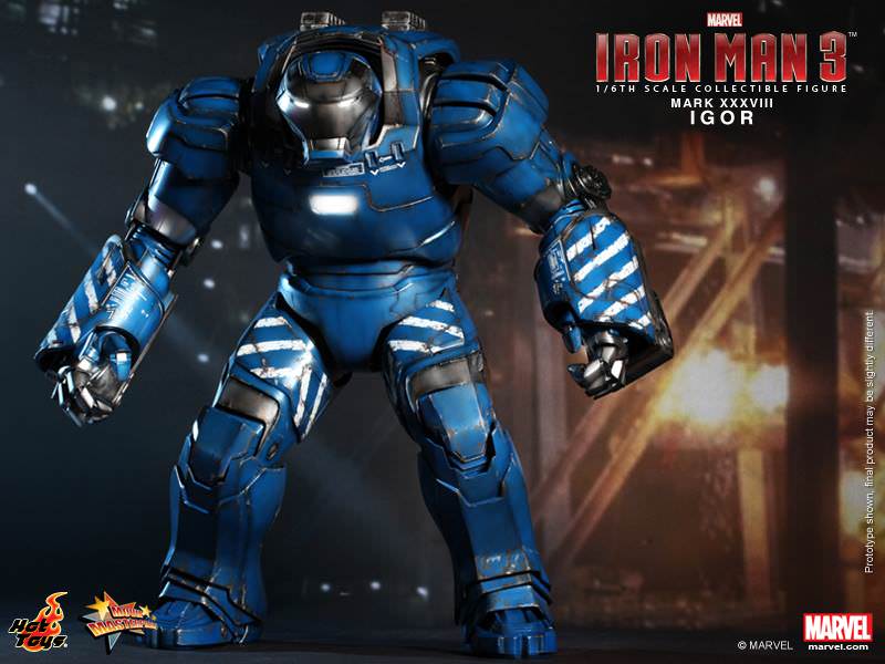 Hot Toys Iron Man 3 - Igor (Mark XXXVIII) MMS215