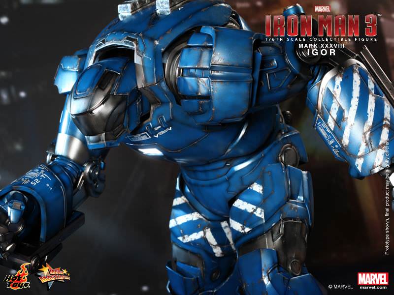 Hot Toys Iron Man 3 - Igor (Mark XXXVIII) MMS215