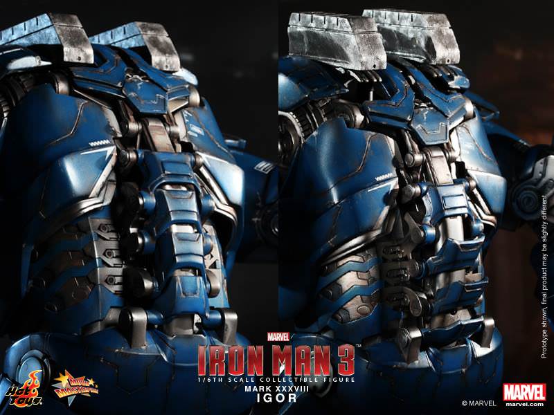 Hot Toys Iron Man 3 - Igor (Mark XXXVIII) MMS215