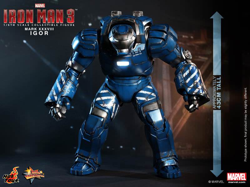 Hot Toys Iron Man 3 - Igor (Mark XXXVIII) MMS215