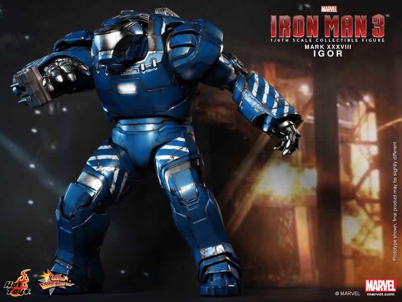 Hot Toys Iron Man 3 - Igor (Mark XXXVIII) MMS215