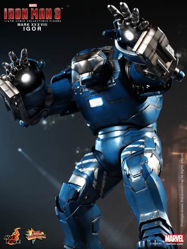 Hot Toys Iron Man 3 - Igor (Mark XXXVIII) MMS215