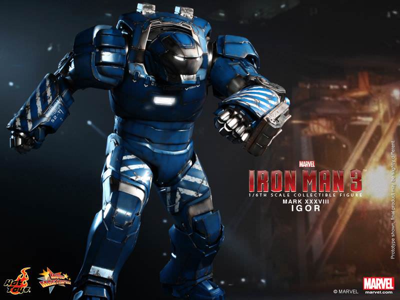 Hot Toys Iron Man 3 - Igor (Mark XXXVIII) MMS215