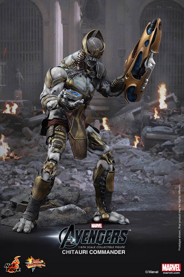 Hot Toys The Avengers - Chitauri Commander MMS227