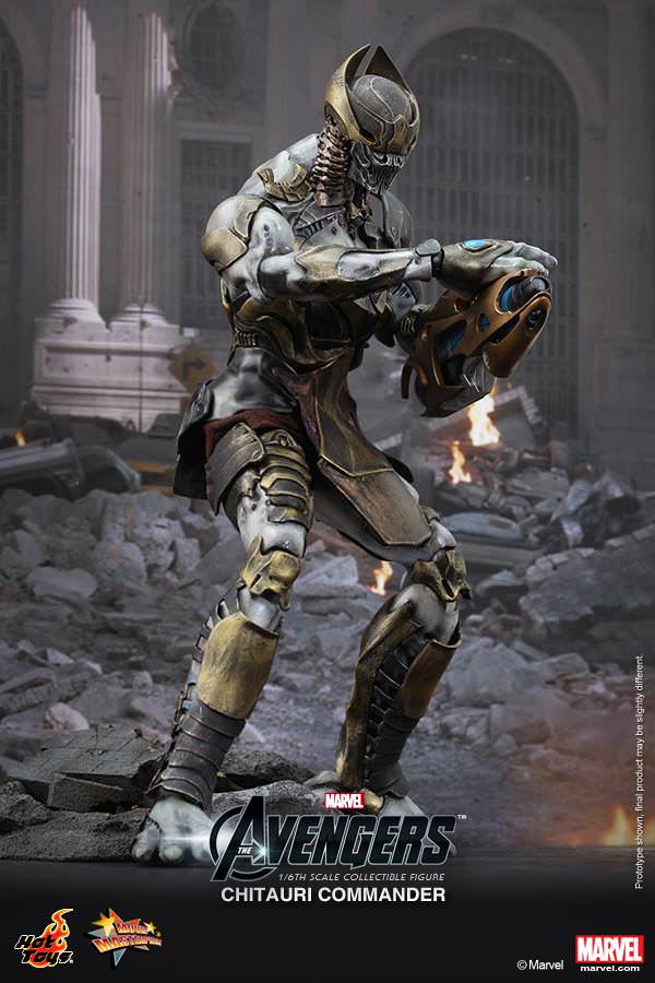 Hot Toys The Avengers - Chitauri Commander MMS227