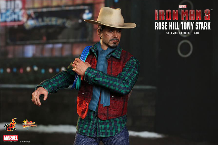 Hot Toys Iron Man 3 - Rose Hill Tony Stark MMS232