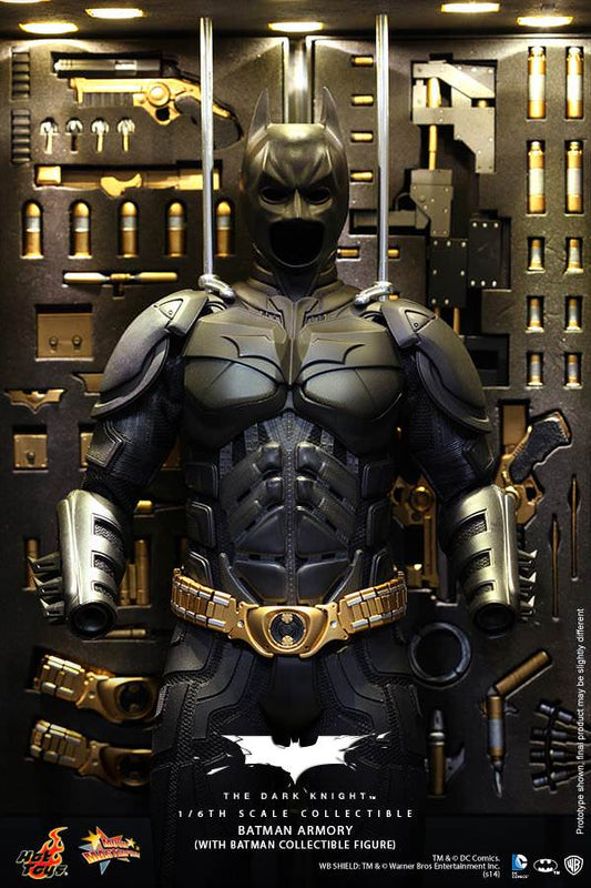 Hot Toys The Dark Knight Batman Armory (With Batman Collectable Figure) MMS234