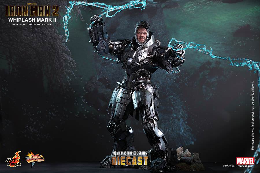 Hot Toys Iron Man 2 - Whiplash Mark II MMS237D06