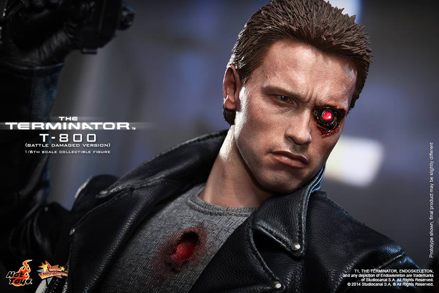 Hot Toys The Terminator - T-800 (Battle Damaged Version) MMS238