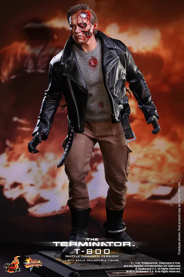 Hot Toys The Terminator - T-800 (Battle Damaged Version) MMS238