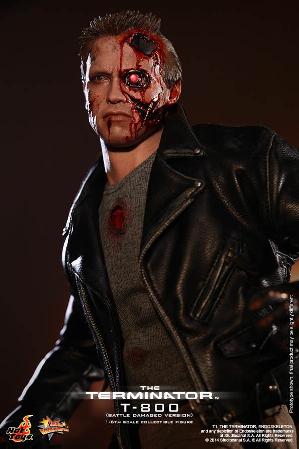 Hot Toys The Terminator - T-800 (Battle Damaged Version) MMS238