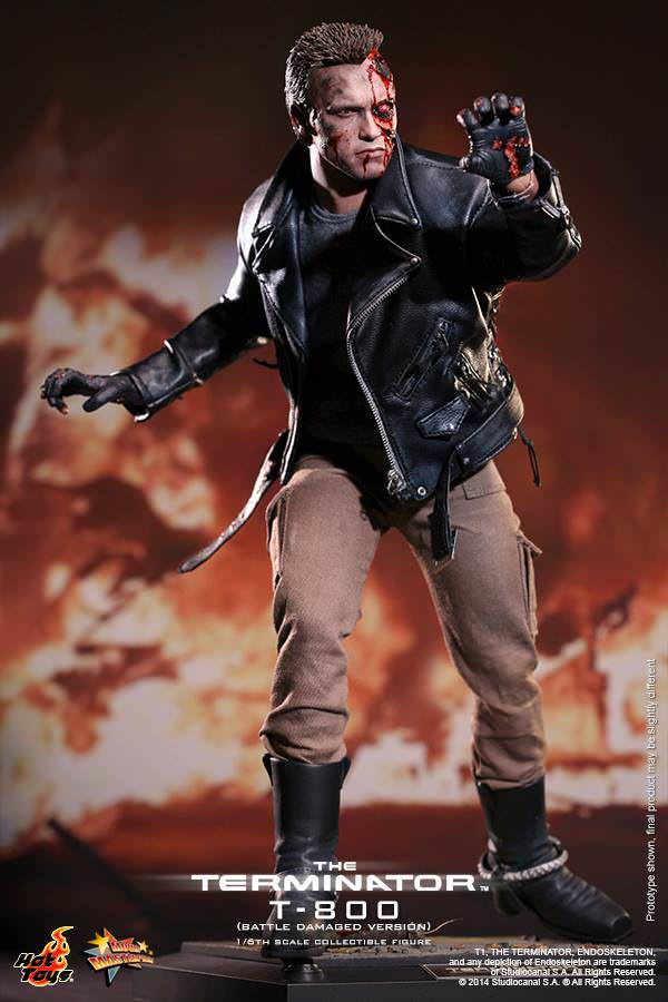 Hot Toys The Terminator - T-800 (Battle Damaged Version) MMS238