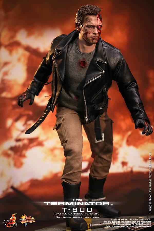 Hot Toys The Terminator - T-800 (Battle Damaged Version) MMS238