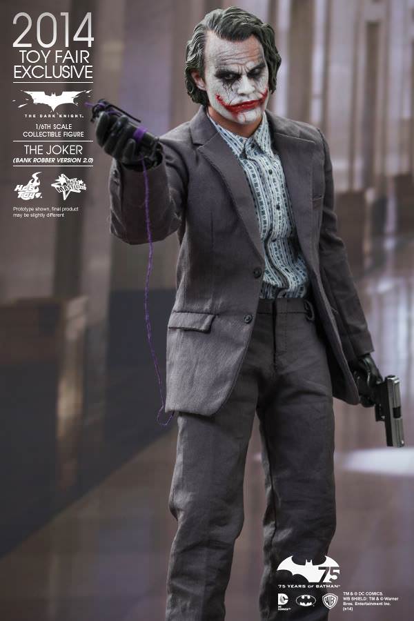 Hot Toys The Dark Knight - The Joker (Bank Robber Version 2.0 ) MMS249