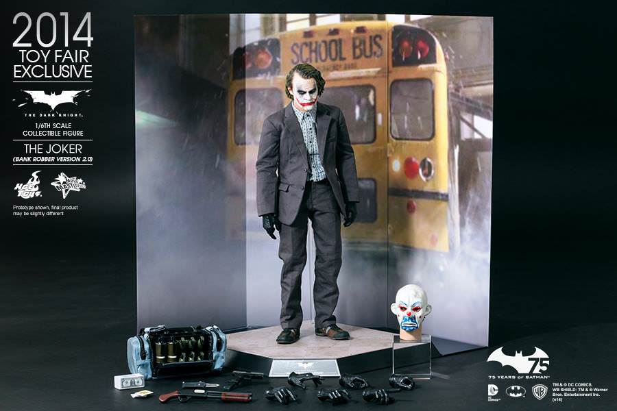 Hot Toys The Dark Knight - The Joker (Bank Robber Version 2.0 ) MMS249