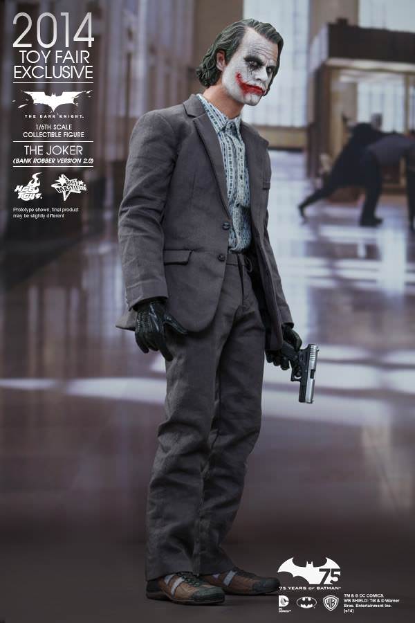 Hot Toys The Dark Knight - The Joker (Bank Robber Version 2.0 ) MMS249