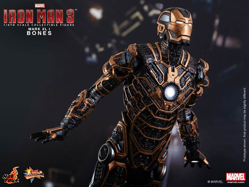 Hot Toys Iron Man 3 - Bones (Mark XLI) MMS251