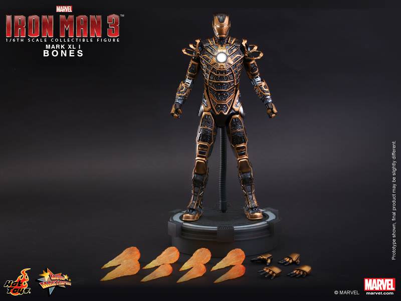 Hot Toys Iron Man 3 - Bones (Mark XLI) MMS251