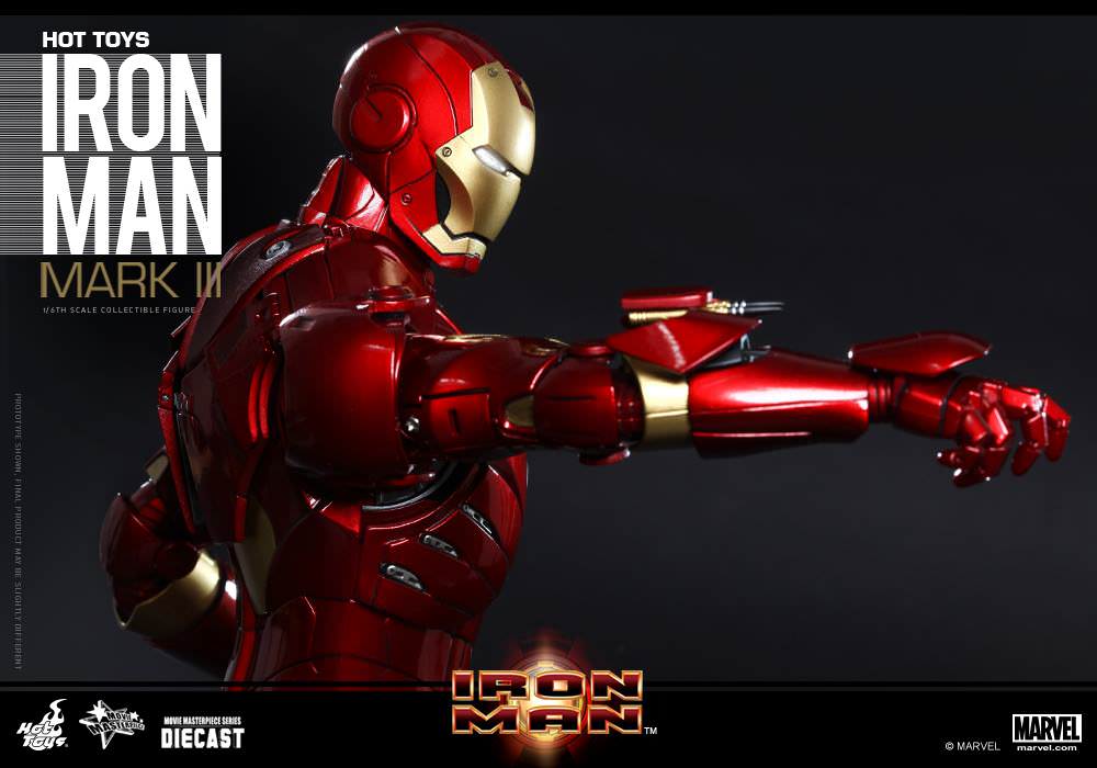 Hot Toys Iron Man Mark III (Diecast) Exclusive Edition MMS256D07