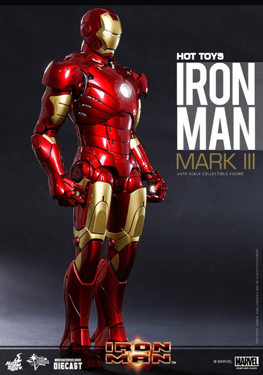 Hot Toys Iron Man Mark III (Diecast) Exclusive Edition MMS256D07