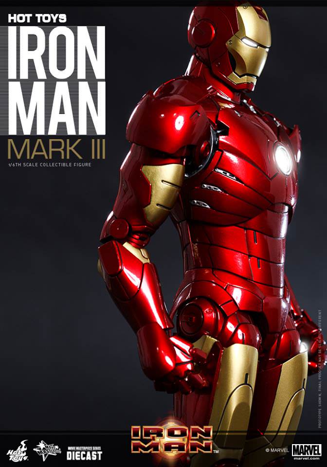 Hot Toys Iron Man Mark III (Diecast) Exclusive Edition MMS256D07