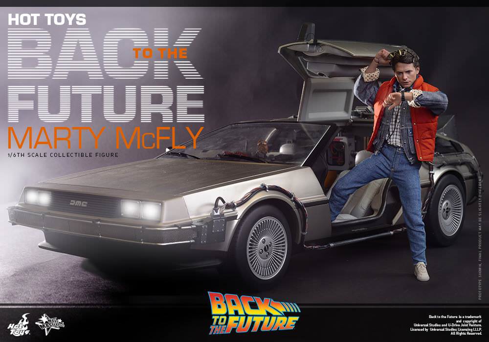 Hot Toys Back to the Future - Marty McFly MMS257 (Special Edition )