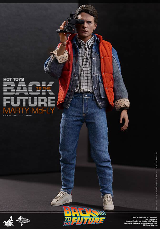 Hot Toys Back to the Future - Marty McFly MMS257 (Special Edition )