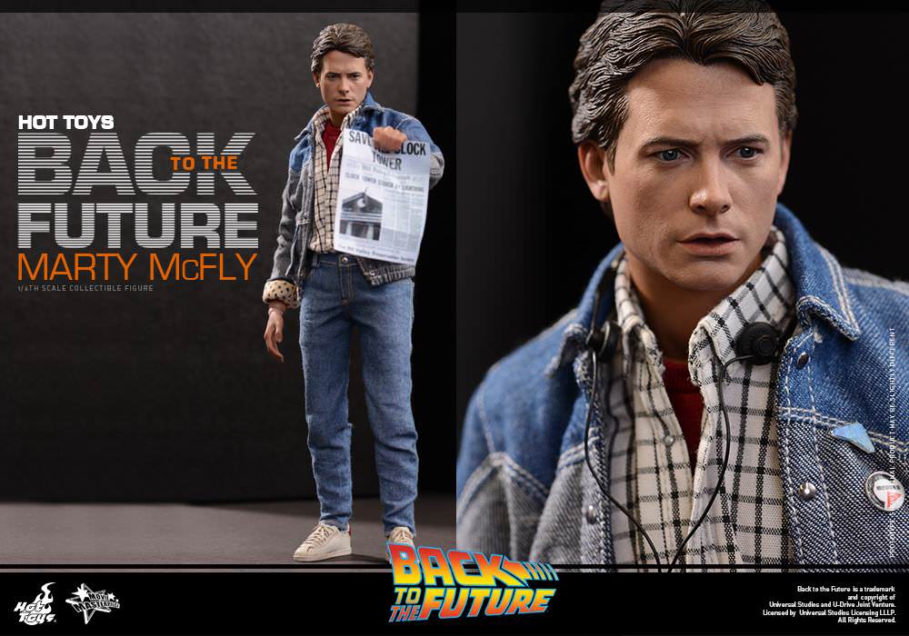 Hot Toys Back to the Future - Marty McFly MMS257 (Special Edition )