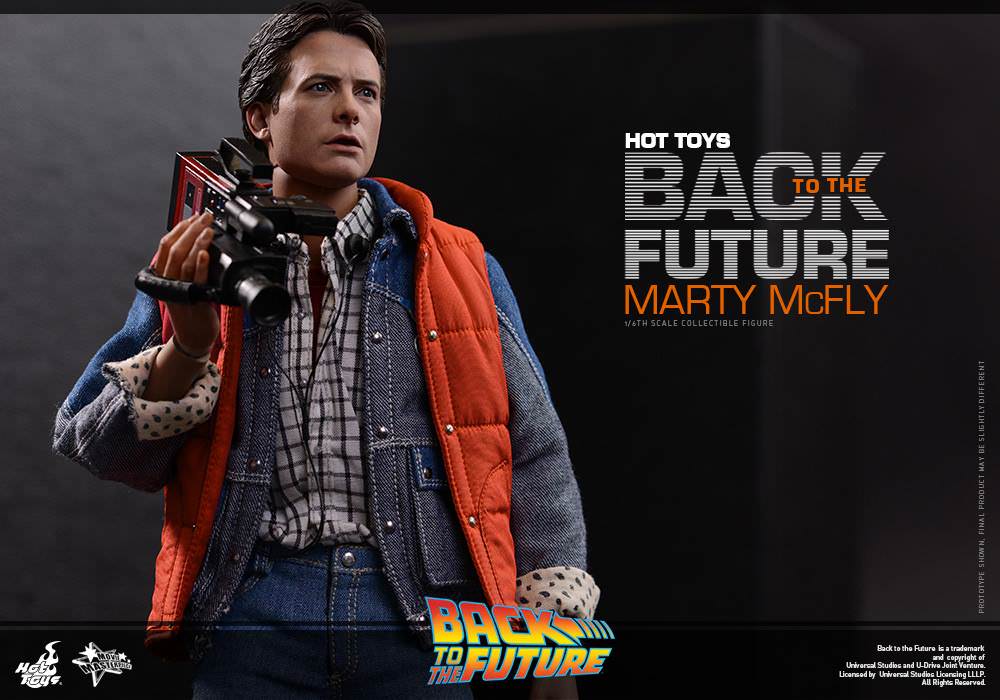 Hot Toys Back to the Future - Marty McFly MMS257 (Special Edition )