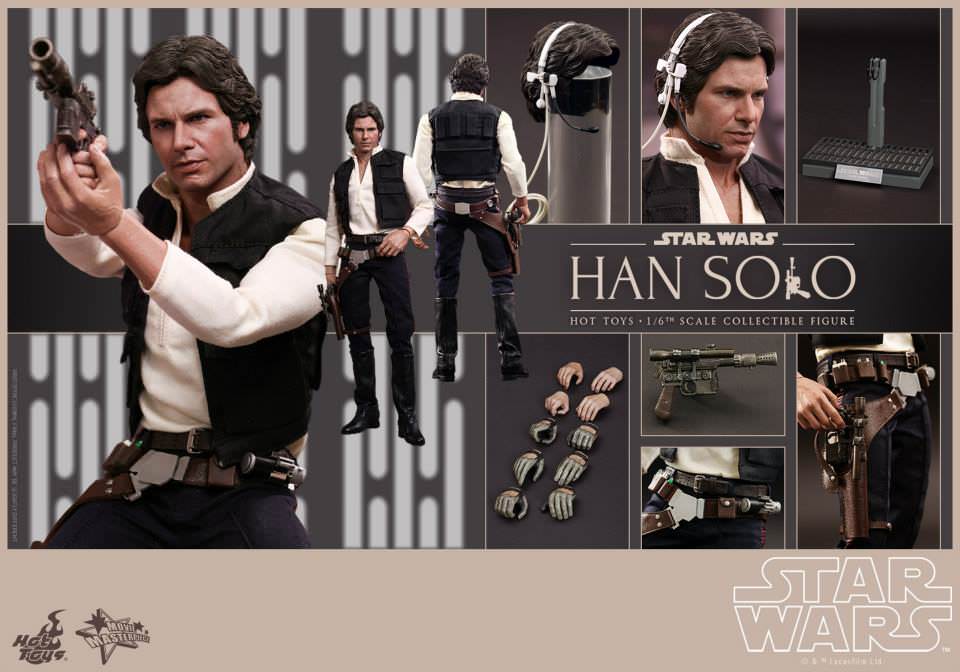 Hot Toys Star Wars: Episode IV A New Hope - Han Solo MMS261 (Regular Edition)