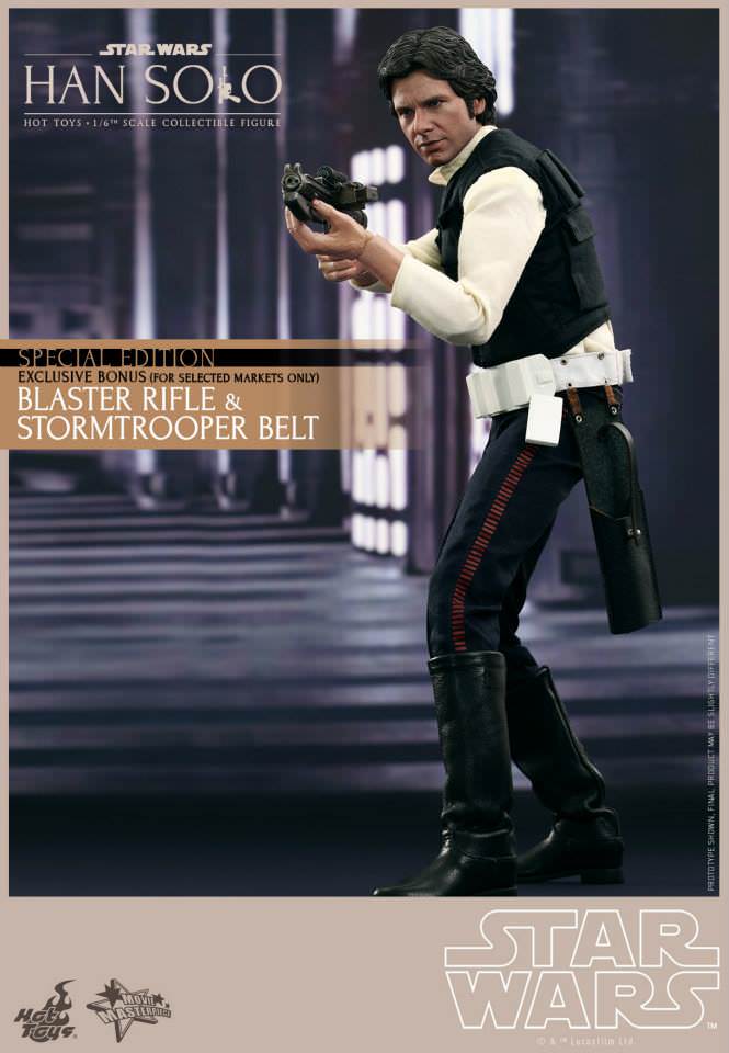 Hot Toys Star Wars: Episode IV A New Hope - Han Solo MMS261 (Special Edition)