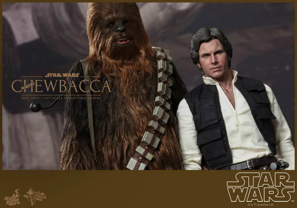 Hot Toys Star Wars Iv – Hans Solo & Chewbacca MMS263